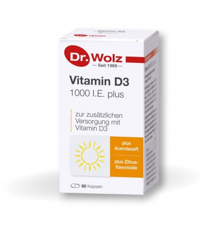 Vitamin D3 1000 I.E. plus
