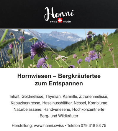 Hornwiesen – Bergkräutertee